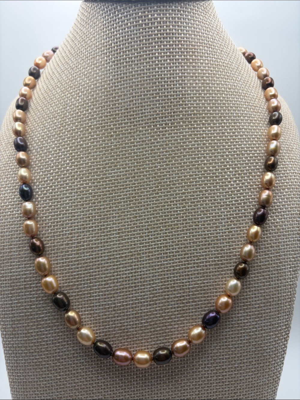 Honora Freshwater Cultured Pearl Necklace 925 Clasp